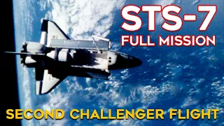 STS-7 Second Challenger Flight - 1983, Shuttle Launch, Landing, Historical Footage, Sally Ride, NASA