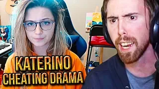 A͏s͏mongold Reacts To "an update" | Katerino & CallMeCarson Cheating Drama