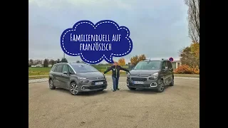 Citroën Berlingo gegen Citroën Grand C4 Spacetourer | Das Brüderduell für Familienväter