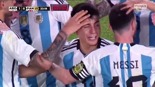 Gol Argentina 1 -0 Panamá, Thiago Almada