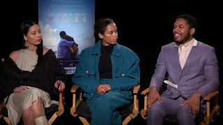 Alexa Demie, Taylor Russell, and Kelvin Harrison Jr talk Waves and forgiveness