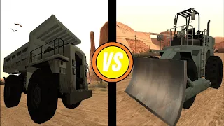 Gta SanAndreas Dumper VS Dozer | Dream Gangsters Gaming