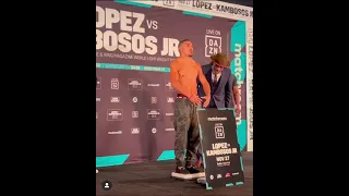 TEOFIMO AND KAMBOSOS WEIGH IN 🥊🗽🔥 NYC