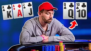 When you FLOP a ROYAL FLUSH DRAW!