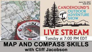 Map and Compass Skills with Cliff Jacobson / Canoehound's Outdoor Adventure Show / S:02 E:36