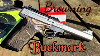 Browning Buckmark Review & Shoot - I'm in Love 😍 - Plus Stainless UDX -