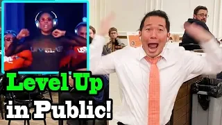 CIARA - "Level Up" - LEVEL UP CHALLENGE IN PUBLIC!!