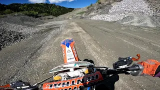 Ktm 85 sx riding (RAW Sound)