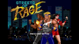 Streets of Rage 1 [hardest] [no hit] Perfect Blaze Playthrough