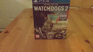 Watch Dogs 2 Deluxe Edition Unboxing Ps4