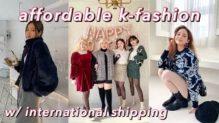 affordable korean fashion online stores (w/ international shipping!)