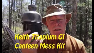 Keith Titanium GI Canteen Mess Kit