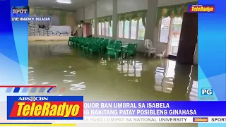 Classrooms sa isang paaralan sa Hagonoy, Bulacan pinasok na ng tubig dahil sa baha | On The Spot