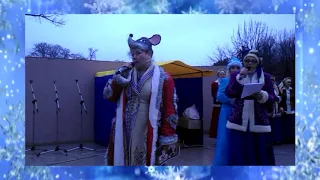Новогодние приключения в сквере "Освобождения", Никополь 2019