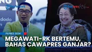 Megawati Gelar Pertemuan Tertutup dengan Ridwan Kamil, Bahas Cawapres Ganjar Pranowo?