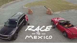 F1 2016 Mexican GP - Sebastian Vettel and Kimi Raikkonen in the Race to Mexico