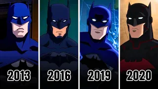 The Evolution of Batman (The DC Animated Movie Universe)