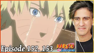 Naruto Finds Out Jiraiya Died! Naruto Shippuden Episode 152, 153 Reaction