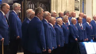 You Are The Reason sung by Builth Male Voice Choir.