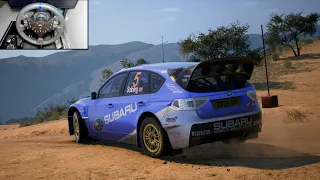 EA Sports WRC Rally Mexico - 2008 Subaru Impreza | PXN V99 Steering Wheel