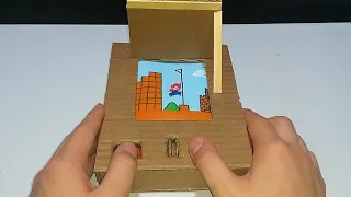 CÓMO HACER UN JUEGO DE SUPER MARIO BROS DE CARTÓN