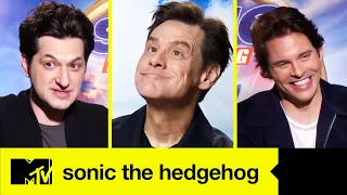 Sonic The Hedgehog Cast Jim Carrey, James Marsden & Ben Schwartz Play 'Hedgehog Or Not' | MTV Movies