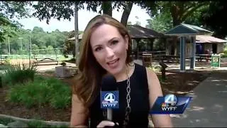 Child left alone at a park after daycare trip