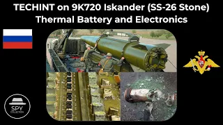 TECHINT on 9K720 Iskander (SS-26 Stone) Thermal Battery and Electronics