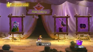 Rayman Legends 15 Million Lums Achievement & Two Freeze Screens