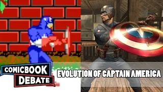 Evolution of Captain America Games in 4 Minutes (2017)