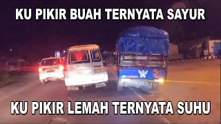 MENTAL DAN SKIL GAK DIRAGUKAN LAGI || SOPIR SAYUR NGACIR WAKTU MACET