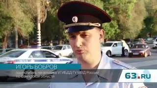 Мотоциклистам грозили автоматом