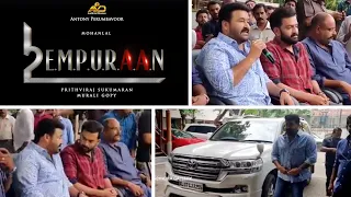 Lucifer 2 - Empuraan Movie Announcement Press Meet held at Mohanlal's House