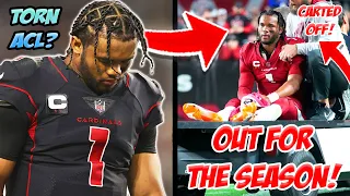 Kyler Murray Suffers SEASON ENDING INJURY! (Carted Off)