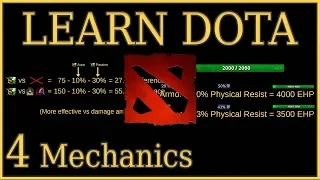 Learn Dota Episode 4: Mechanics (Stats, Armor and Magic Resistance)