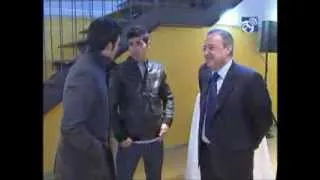 Florentino Pérez presided over Castilla and Real Madrid C's Christmas lunch