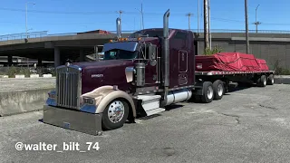 April 20, 2021 Portland Oregon Kenworth W9