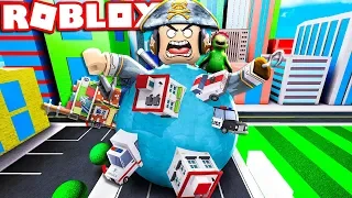 SCHIACCIO TUTTA LA CITTA' - ROBLOX *ENORME*