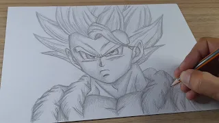 COMO DESENHAR GOGETA ULTRA INSTINCT