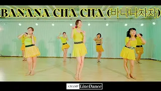 [토요강사동호회] Banana Cha Cha (바나나차차) Line Dance || 바나나차차 (금잔디) 라인댄스  champlinedance 010 8833 4921