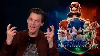 Jim Carrey talks about the Limp Bizkit joke used in the Sonic 2 movie