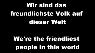 Die Prinzen - "Deutschland" mit Lyrics 🇩🇪