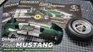 Build the Massive 1:6 Scale Ford GT500 Shelby Mustang - Pack 1 - Stage 1-2