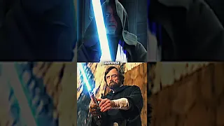 Obi-Wan Kenobi(versions) VS Luke Skywalker(versions) | #shorts
