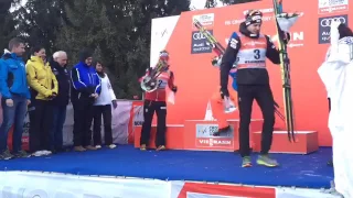 Tour de Ski 2017 - Men's Prize Giving Ceremony