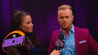 Drake Maverick remains neutral before the WWE Cruiserweight Title Match: WWE 205 Live, May 29, 2018