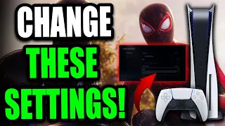 Change These PS5 Settings For Spider-Man 2 NOW! (Best PS5 Settings For Marvel's Spider-Man 2)