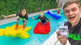 BEST LEGO BOAT WINS $10,000 (LAST TO SINK)