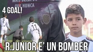 Ronaldo Junior è un Bomber | La prima partita di Ronaldo Junior |