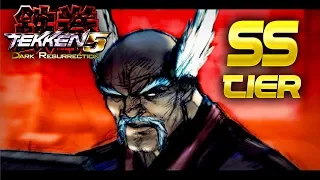 TEKKEN DR Heihachi Is The Real Heihachi, Unstoppable Omen God